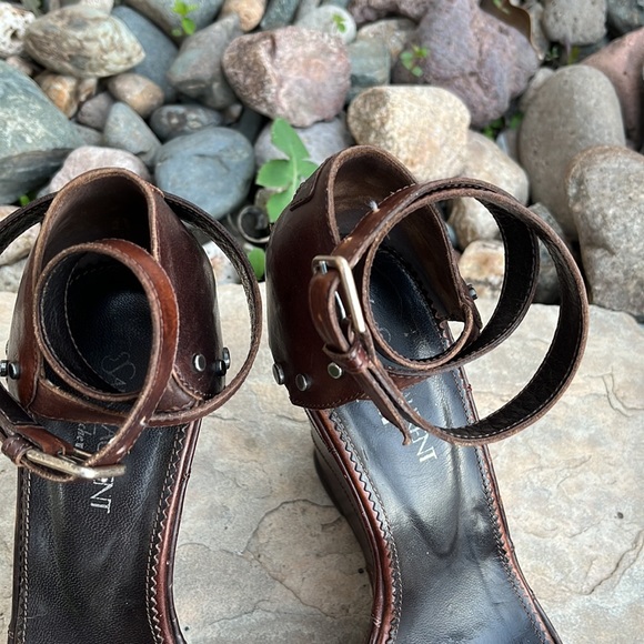 Yves Saint Laurent -Rive Gauche Wedges - Picture 6 of 15